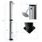 7.2 Feet Solar-Heated Outdoor Shower with Free-Rotating Shower Head